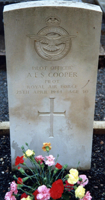 P/O Alfred Ernest Stanley Cooper<br/><br /><br />died April 27th, 1944